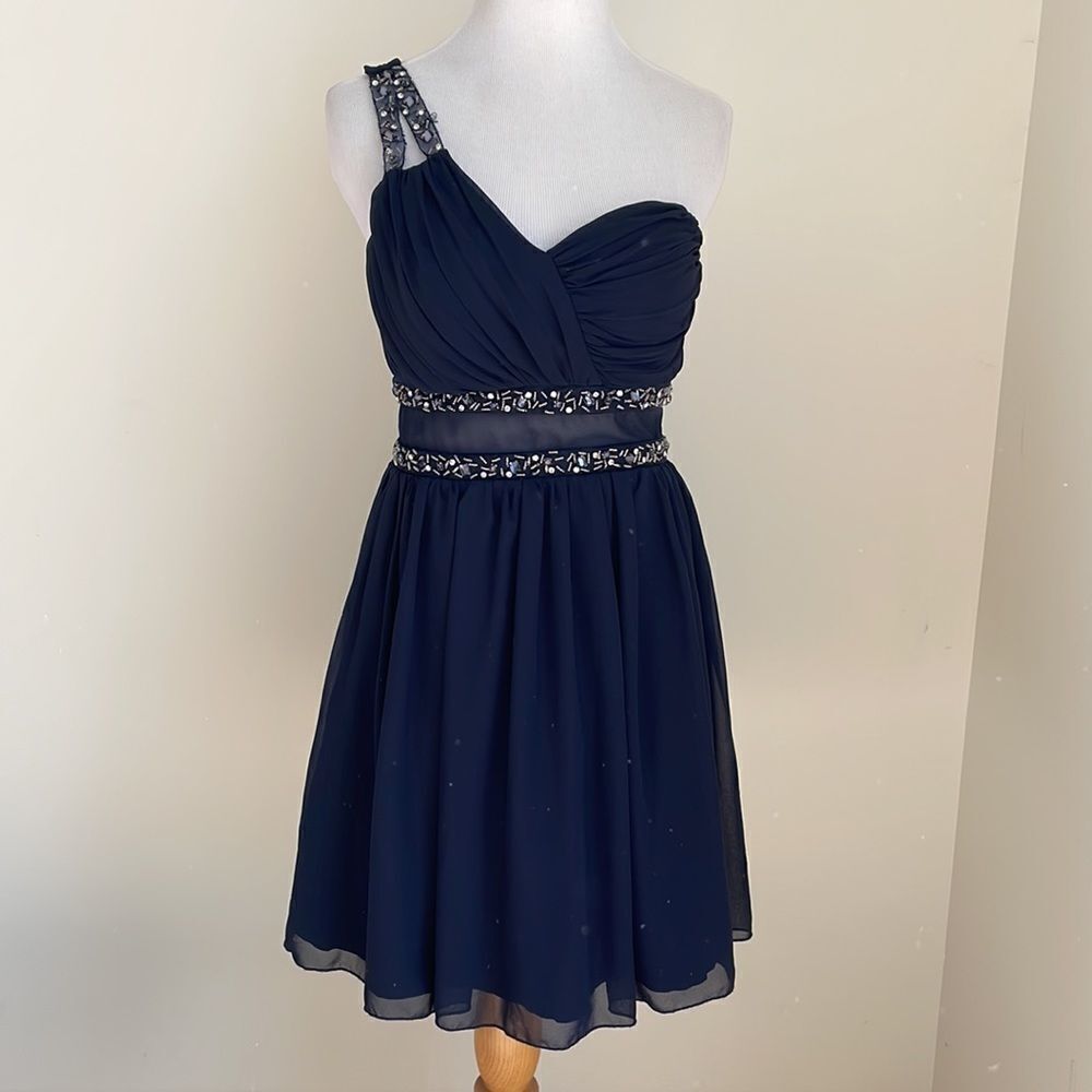 Beautiful Navy blue cocktail dress